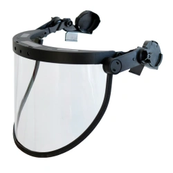 Face shield with helmet-mounted face shield KBT VISION ENERGO RX, article no. 04277
