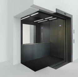 Electric passenger lift 1000 kg, 1 m/s, EI60, with machine room