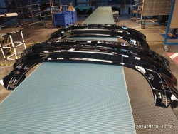 Top part of HAVAL F7 rear bumper with holes, art. no. 2804104AKN02A** (where ** is a symbol representing all possible colour and