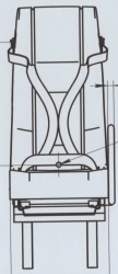 A66R33-6830010 Single seat