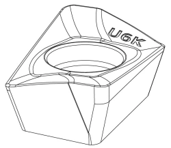 Carbide plate KF11-0508R-U6K K25P