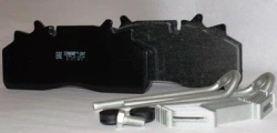 Pad with pad assembly for truck and bus disc brakes TR.A-124