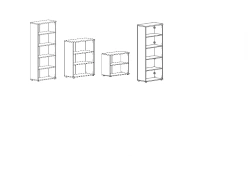 Shelf. Set of furniture "A4" series