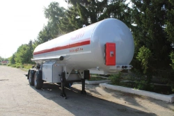 Semi-trailer-tanker PTCT-2, type P2, modification 92299-0000010-05 ( with pump). Axial unit AGOS-2-GT7-00.00.000-01 or o