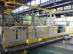 Lines for chemical and electrochemical surface treatment, electroplating, chemical and anodising coatings.