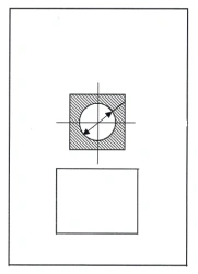 Medical sheets and napkins, disposable sterile (ophthalmological napkin with pocket, hole, adhesive layer around the