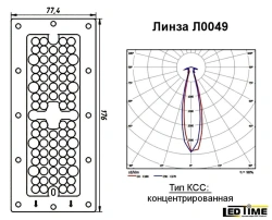 Ledtime LED lens L0049
