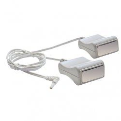 Double external facial electrode "Stamps"