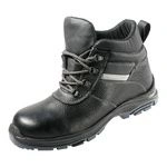 Specialised footwear with leather upper: TOPF SUPERSTYLE P boots for protection against mechanical influences, chemical factors,