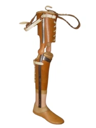 Tibial prosthesis of non-modular type, including for congenital underdevelopment PN3-M-H