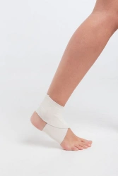 Tubular compression bandage on ankle joint ("UNGA-RUS Ankle Bandage")