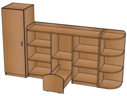 Play furniture set ''Bedroom'' / BAT11
