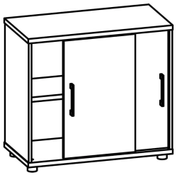 Filing cabinet 8422 Series "Galant"