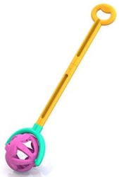 Gurney with handle "Ball" (yellow-purple)