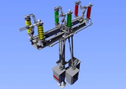 Horizontal-swivelling switch-disconnectors of RG(P)-(V) series for voltage 35 kV
