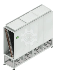 Industrial air conditioners of PC series. Precision air conditioners of "TechnoFrost" brand.