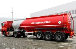 Semi-trailer tank truck BONUM 914210 (modification 914220-02)