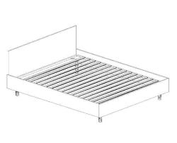 Double bed , Art. K02