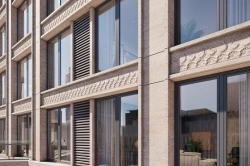 4 mm thick sheet solar protection glass with low-emission soft coating of Energy Air trade mark