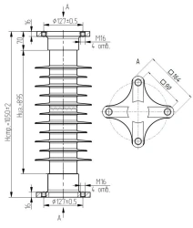 Insulator OSK 10-110-B01-3 UHL1