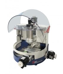 Training and production vertical-milling mini-machine with CNC series "YUM-F" of "Unimatik" trade mark