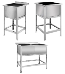 Welded washing tub