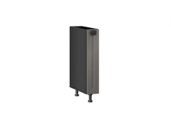Type 4 LD.270240.000 Kitchen cabinet 150 with bottle holder body (Black )