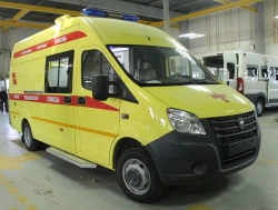 Emergency ambulances with petrol engine, type 224380, cat. M1, mod. 22438D, on the basis of TC/chassis GAZelle NEXT, m