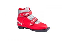 Children's ski boots TREK Laser3 red (logo silver) 75
