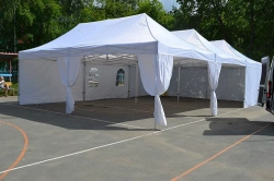Outdoor event tents, p.o. Superevent, Mobile quick-assembly tent 3x6m