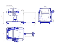 Cart for TC TG-Spec1 TC-PM