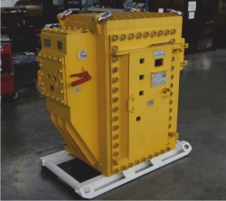Explosion-proof frequency converter type CHPV-250-660-3-UHL5