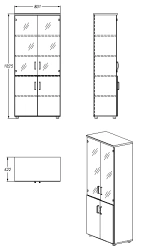 Wardrobe (series 406.80.183)