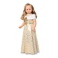 Plastic doll Snezhana festive 5 ozv, V4138/o