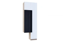 Cologne LD.674020.000 Cabinet with display case (Oak Gold/White )