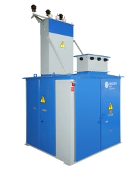 Complete transformer substations of kiosk type with capacity 25-1250 kVA