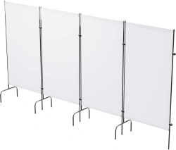 SHM-"MSC"(MSC-4302-01) Medical screen without wheels, four-sectional