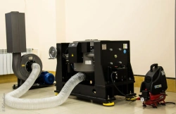 Vibrating electrodynamic testing machine Vibrotron VS103