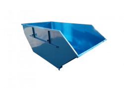 Storage hopper without corner welds for collection and loading of MSW-B-8000-2,0, TU 29.20.21-002-2006551361-2023