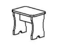 Wooden bench RL 06/03