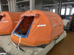 Aircraft inflatable rescue raft PSN-6AM
