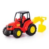 "Champion", tractor with shovel (in net), Article No. 0568.