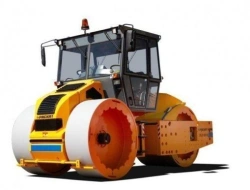Static two-axle three-roll RC-13-DD roller