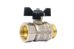 Brass ball valve LD Pride 47.32.B-H.B