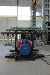 Oxygen booster compressor