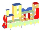 Modular wall "Steam Engine" Art. No. S.06.01