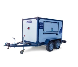 Mobile industrial steam generator UP-350 on diesel fuel