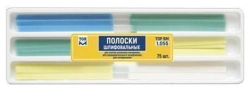 Sanding strips for removing surplus material, sanding strips for pre-sanding, sanding strips d