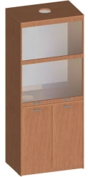 Reagents storage cupboard with extractor hood, labelling OOO Yuginteriermebel
