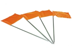 Flagpoles for marking of ski track